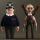 Illustration for article titled Let’s all pine for these digital mock-ups of Cornetto Trilogy vinyl figures